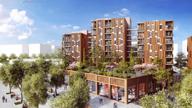Une résidence bois à Toulouse