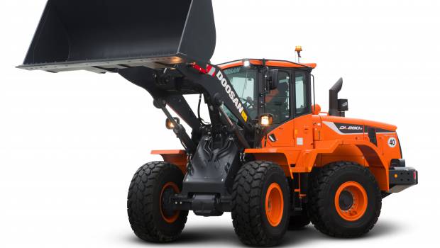 Avec sa chargeuse DL280-5, Doosan s'attaque aux déchets