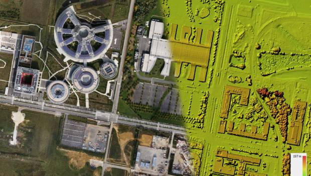 Le chantier de Paris-Saclay passé au crible par des drones