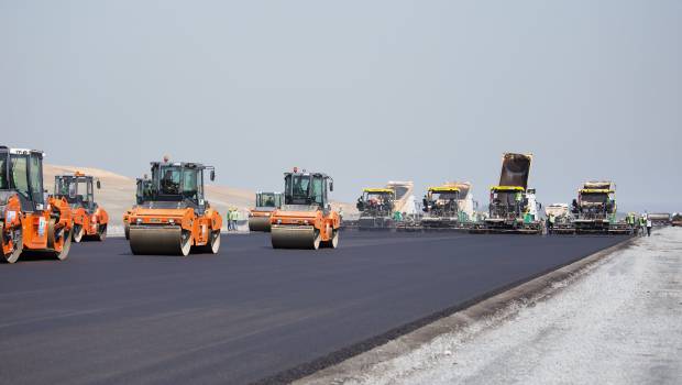 Wirtgen Group mobilisé pour construire le plus grand aéroport du monde