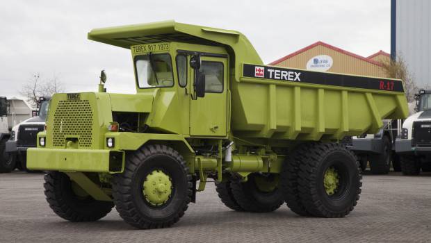 Terex Trucks retrace l'histoire du tombereau pour le salon Hillhead