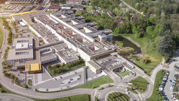 Eiffage Construction sur l’extension du centre hospitalier Annecy Genevois