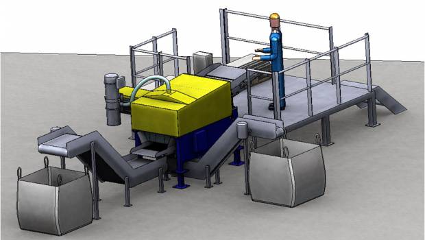 Lilian Michon et Soerma TP recyclent les plaques de plâtre