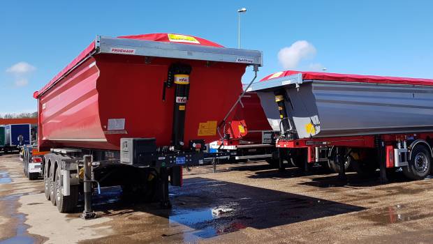 Benne Grand Export chez Fruehauf