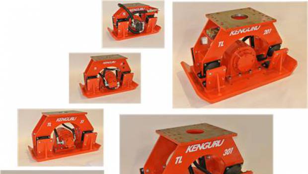 Les compacteurs Kenguru sur le terrain de jeu d'Intermat