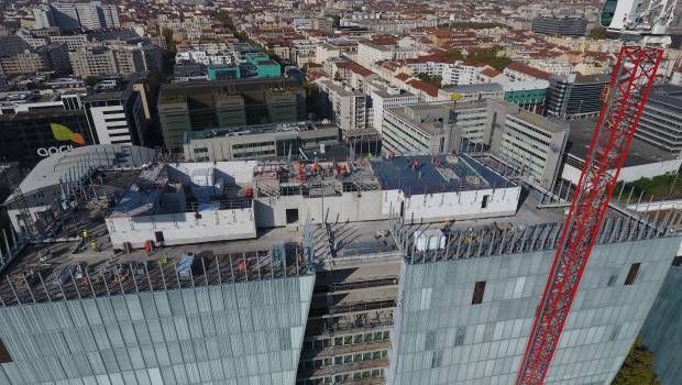 Lyon Part-Dieu : Sky 56 privilégie le béton cellulaire