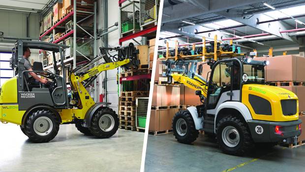 Wacker Neuson et Kramer mettent en scène leurs chargeuses électriques