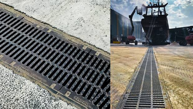 Hauraton : du pluvial pour le naval