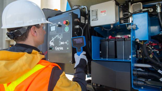Autodiagnostic embarqué sur nacelle Genie
