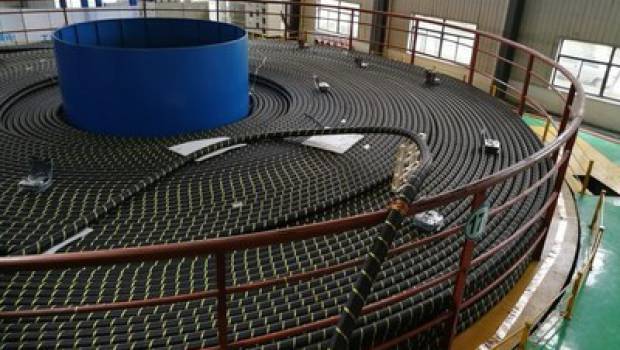 Le plus long câble d'alimentation électrique sous-marin est chinois