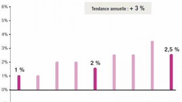 Un léger fléchissement de croissance dans l’artisanat du bâtiment
