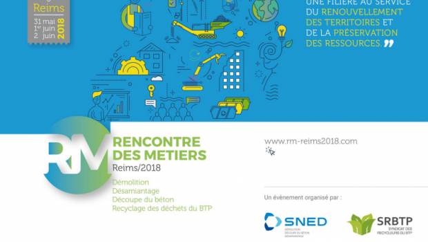 Les spécialistes de la démolition se retrouvent à Reims