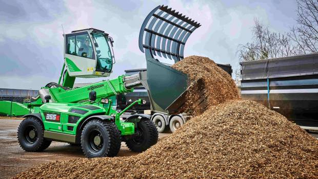 Un télescopique Sennebogen pour le recyclage !
