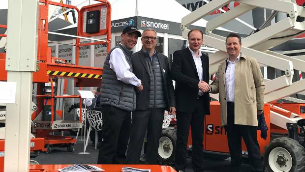 Acces Industrie distribue les nacelles Snorkel !