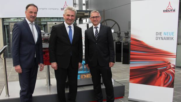 Visite ministérielle chez Deutz