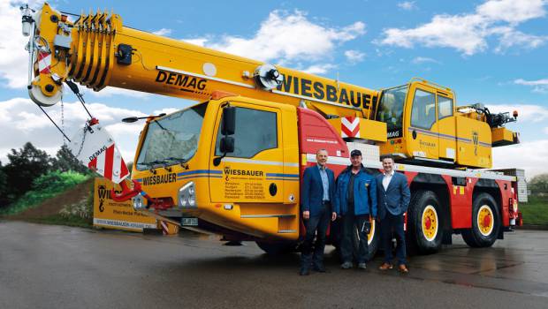 La première Demag AC 55-3 va à Wiesbauer