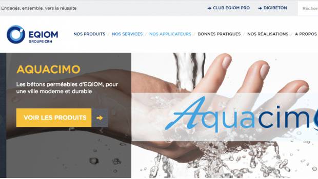 Eqiom : un site internet dédié aux bétons