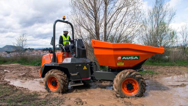 Un dumper inédit chez Ausa