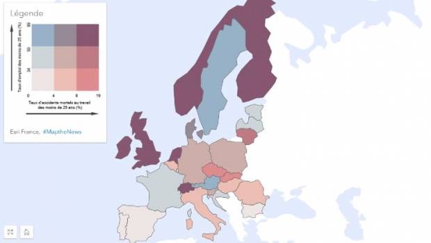 ESRI cartographie les accidents