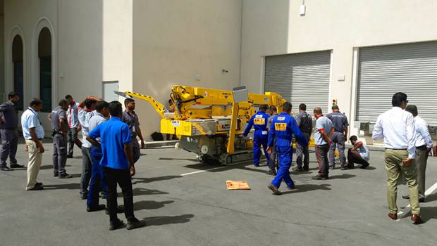 Une nacelle Omme pour un « Mall » du Bahreïn