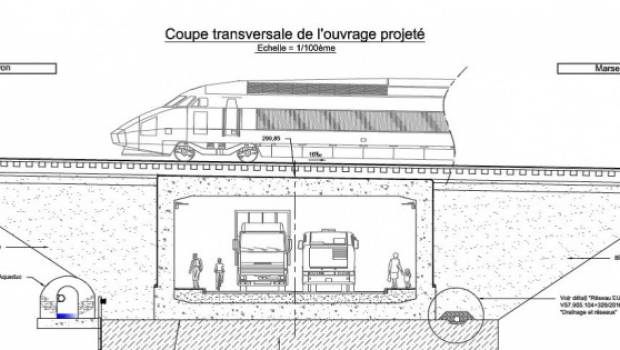 SNCF Réseau réalise un pont-rail à Voiron (38)