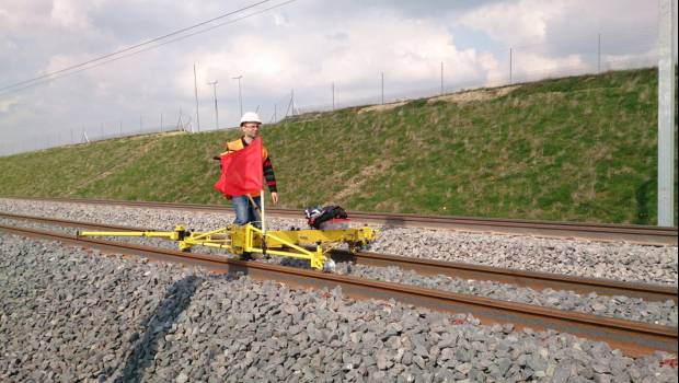 Homologation SNCF du chariot de mesure Krab Slight