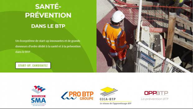 BTP : un accélérateur de startups dédié à la santé et la prévention