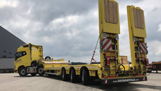 Une 3e semi-remorque Faymonville pour Medinger