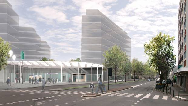 Des Balnéolais élisent le bâtiment qui surplombera le futur métro