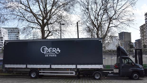 Des tracteurs Iveco Daily au service de l’Opéra Garnier