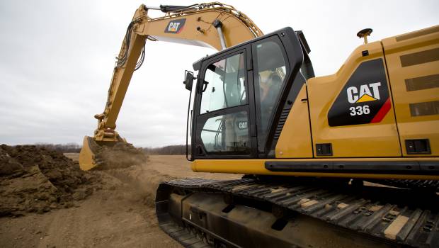 Deux pelles de 36 t chez Cat !