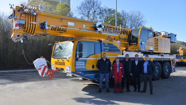 La nouvelle Demag AC 100-4L va à Wiemann