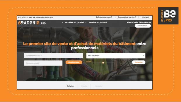 Braderiepro : une nouvelle marketplace du bâtiment
