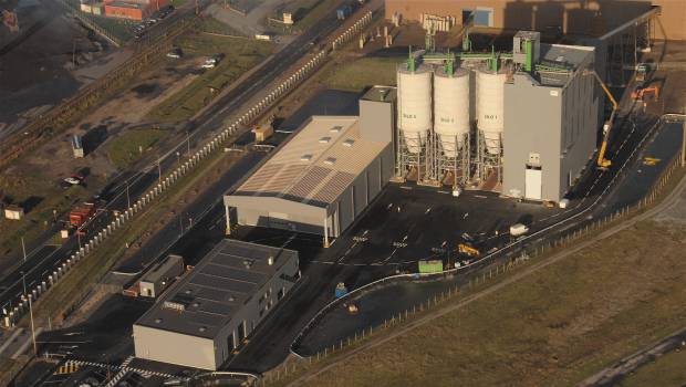 Un mélangeur pour l'usine de LafargeHolcim à Dunkerque