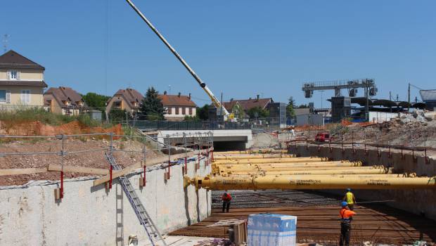 Eiffage Génie Civil a trouvé un soutien hydraulique chez Groundforce