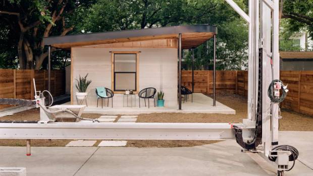 4 000 $ en 1 journée pour une maison imprimée en 3D
