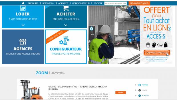 E-Commerce pour Accès Industrie