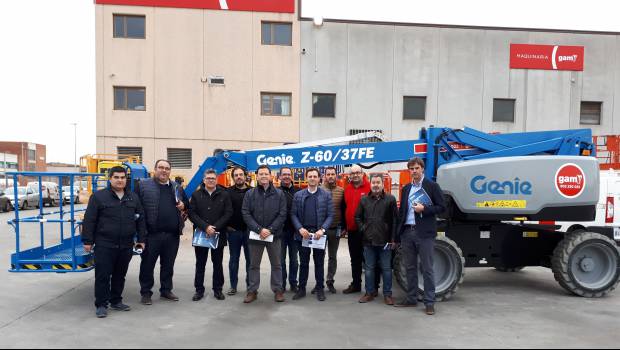 Belle commande Genie pour GAM en Espagne