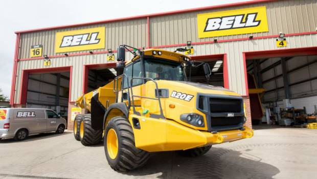 Bell : le tombereau B20E s'impose en Europe et Amérique du Nord