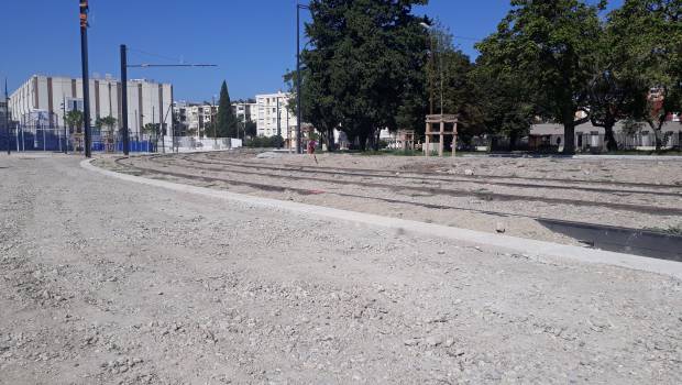 Tramway d’Avignon : LafargeHolcim fournit des granulats recyclés