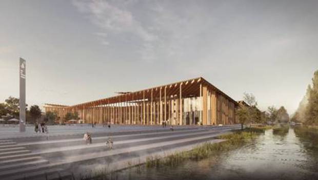Strasbourg : le Parc des Expos signé Kengo Kuma