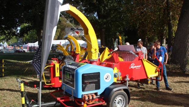 Xylochip 150E : le broyeur électrique de Rabaud