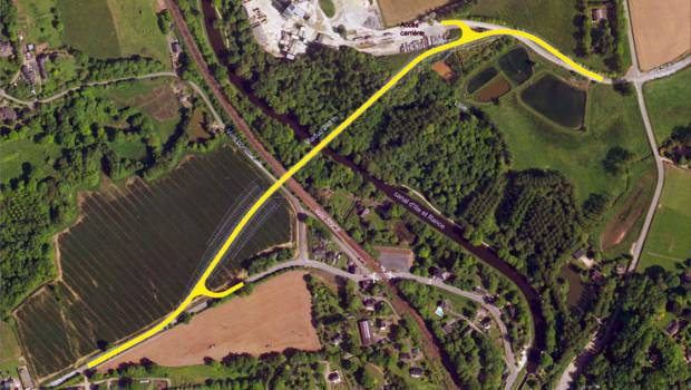 Le viaduc de Saint-Médard-sur-Ille en est à son 4e franchissement