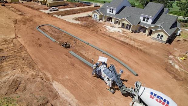 Wirtgen en mode automatique en Alabama