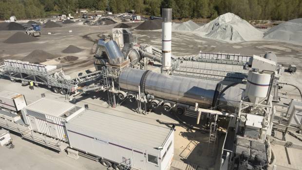 Eurovia a trouvé la recette de la chaussée 100% recyclée