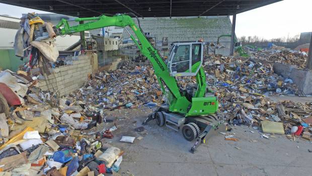 Sennebogen optimise ses motorisations pour Pollutec