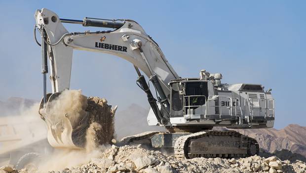 L'arsenal Liebherr à Bauma China