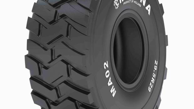 Un pneu Magna pour les niveleuses et décapeuses