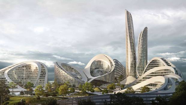 Un quartier intelligent à l'ouest de Moscou