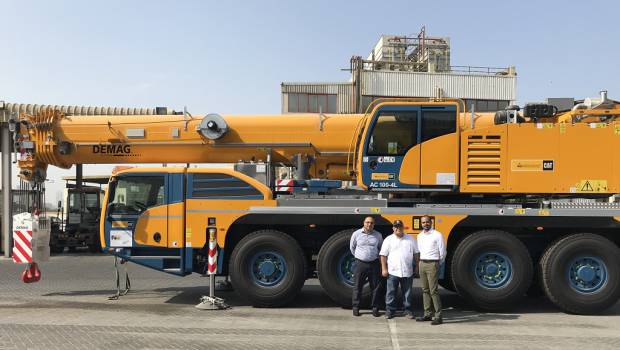 Une Demag AC 100-4L pour un opérateur portuaire émirien